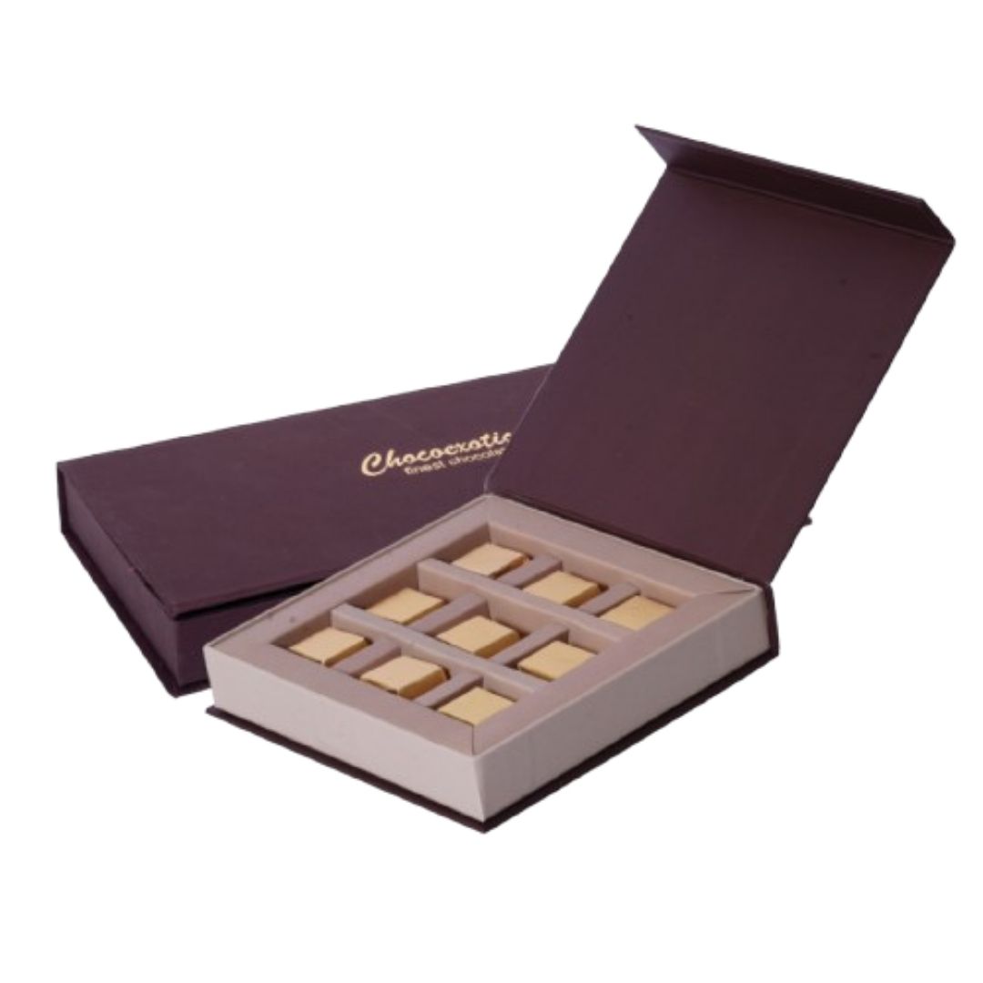 9 Chocolate Cuppa Board Premium Box