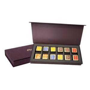12 Chocolate Cuppa Board Premium Box